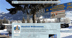Desktop Screenshot of camping-fankhauser.ch